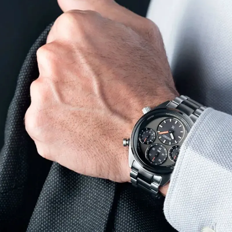 Seiko Prospex Speedtimer Black & Khaki Dial Limited Edition Men's Watch- SFJ005P1