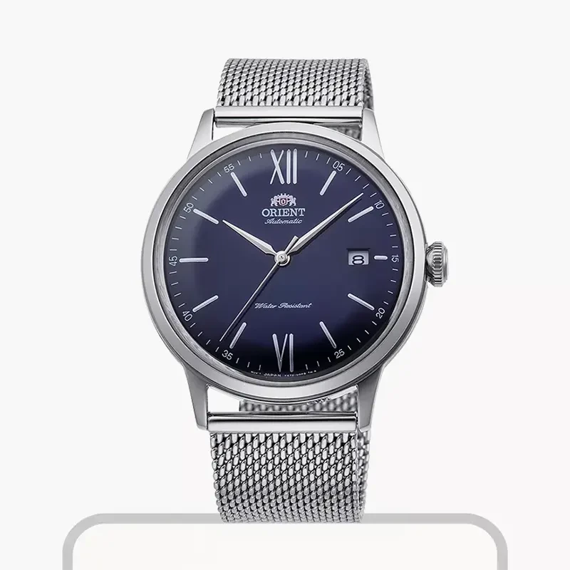 Orient Bambino Automatic Blue Dial Men's Watch- RA-AC0019L